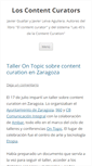 Mobile Screenshot of loscontentcurators.com