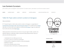 Tablet Screenshot of loscontentcurators.com